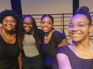 Congratulations to Jhaniyah Bannister, Neilah Bell, and Naomi Jones who participated in this year's GMEA District 6 High Scho